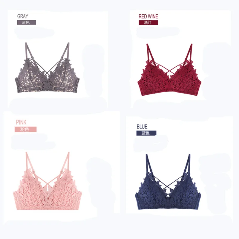 Соблазнительные бюстгальтеры с перекрестными лямками женское нижнее белье для