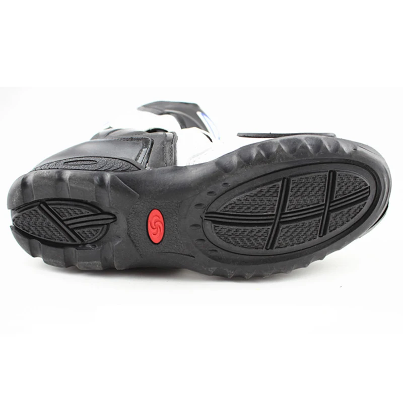 Мужские мотоциклетные ботинки Pro biker B1002 высокоскоростные защитные сапоги для