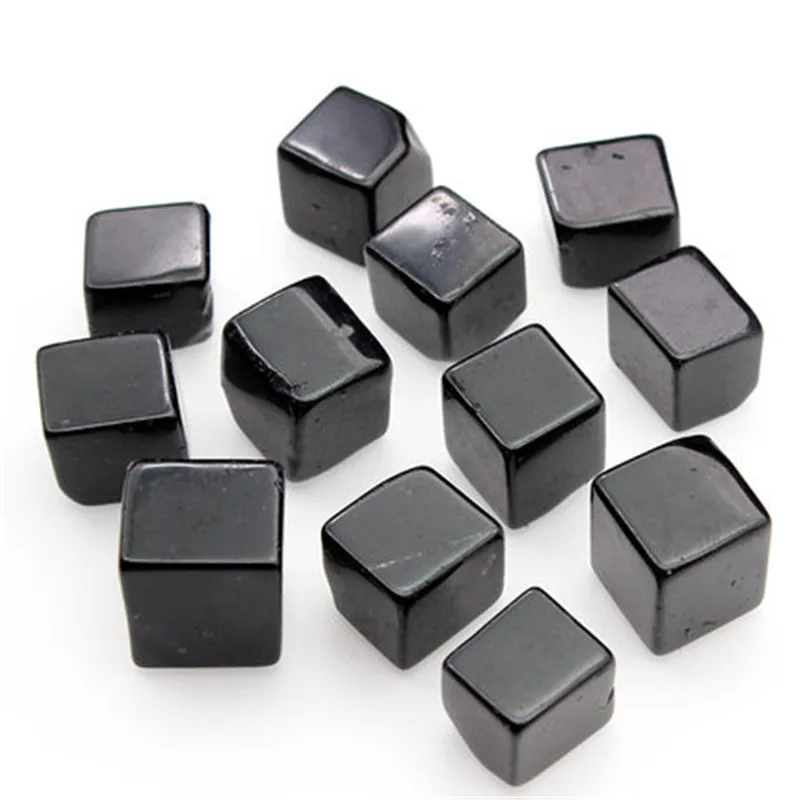 

Natural Black Obsidian Cube Gemstone Energy Original Stone Crystal Quartz Healing Fengshui Mineral Specimen Fish Tank Decoration