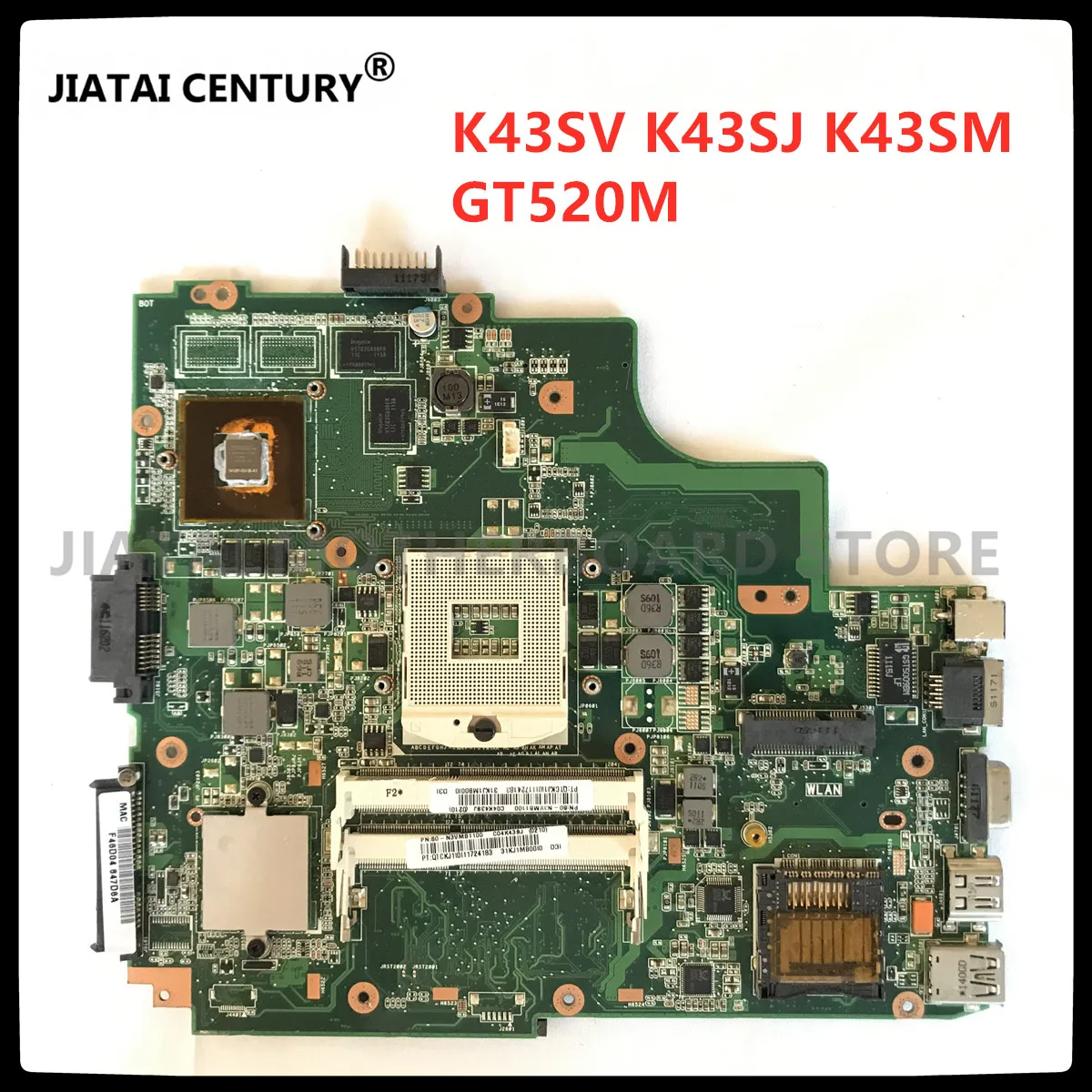 Для Asus X43S A43S K43S A83S A84S K43SV материнская плата K43SJ для ноутбука 100% ОК 1 ГБ