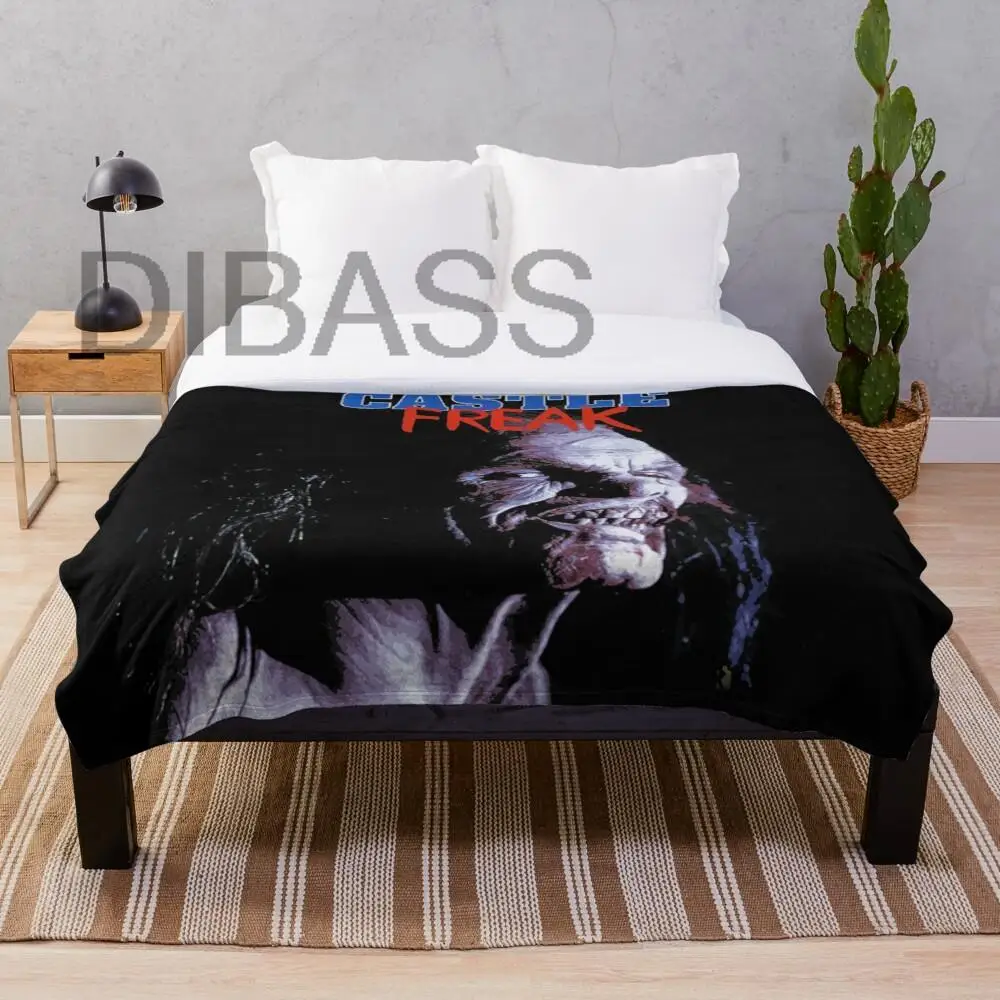 

Castle Freak Blankets Super Soft Throw Blanket, Lightweight Plush Bed Flannel Blanket, Suitable for Adults and Children, Fashion
