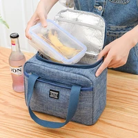 case accessories pouch food unisex lunch necessary insulated picnic supplies travel waterproof dinner oxford box bags thermal ba