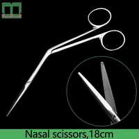 nasal scissors sharp edge 18cm surgical operating instrument rhinoplasty surgical scissors