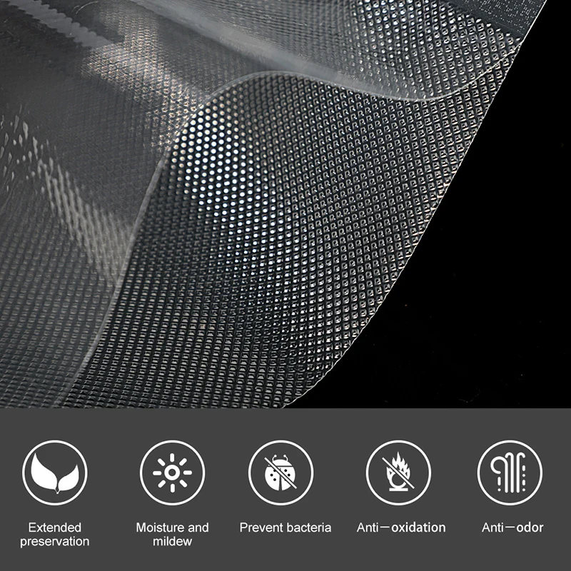 Лучший рулонный вакуумный упаковщик сумка для хранения продуктов 12 15 20 25x500 см