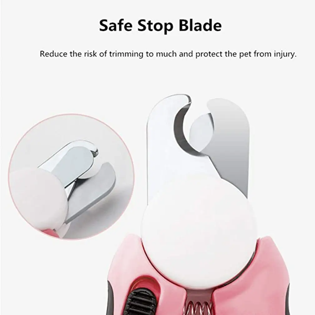 

Pet Nail Clipper Pedicure Professional Pet Cats Dog Nail Clipper Cutter Stainless Steel Pet Grooming Scissors