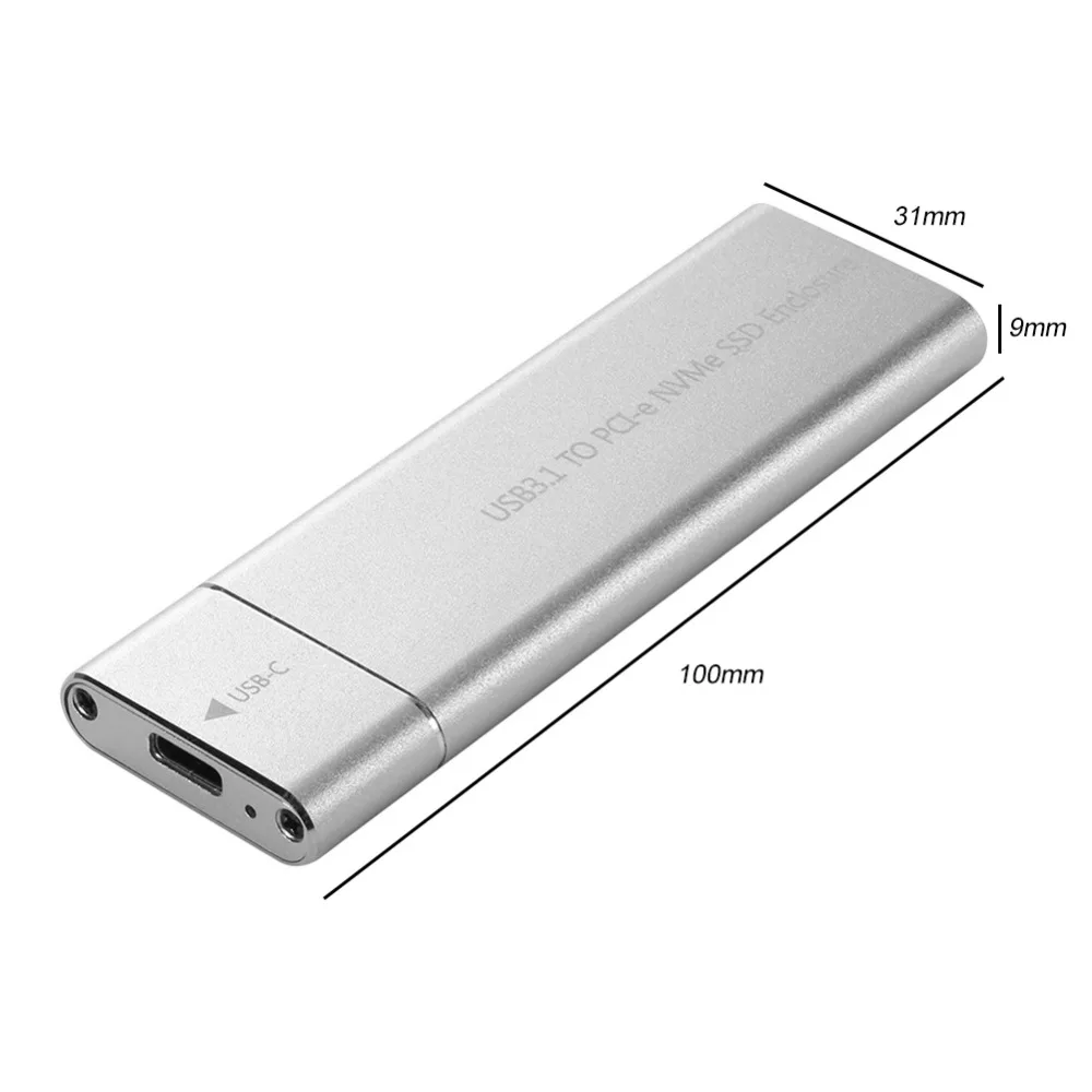 10 Гбит/с USB 3. 0 Gen2 на M.2 NVME чехол PCIe SSD nvme корпус M-Key Type C USB3.1 адаптер твердотельного