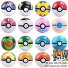 Покемон Пикачу фигурка Pokeballs игрушки 15 шт.компл. Pokeballs с карманными монстрами внутри 7 см эльф мяч игрушки для детей