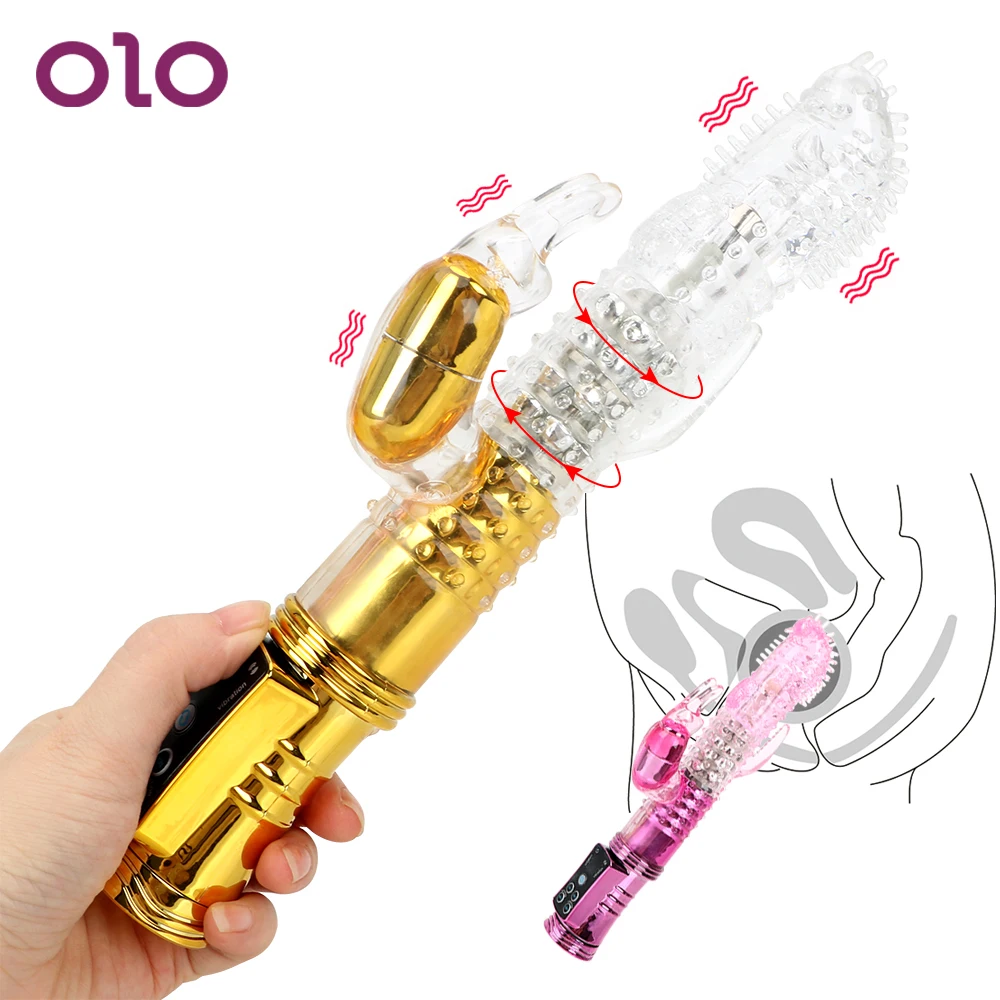 Вибратор OLO женский для стимуляции клитора 12 частот 4 скорости вращения|Вибраторы