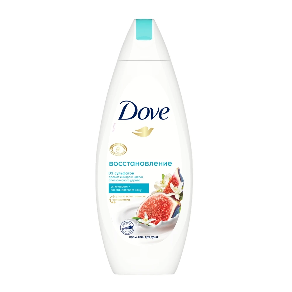 Dove крем-гель для душа инжир и лепестки апельсина 250 мл |
