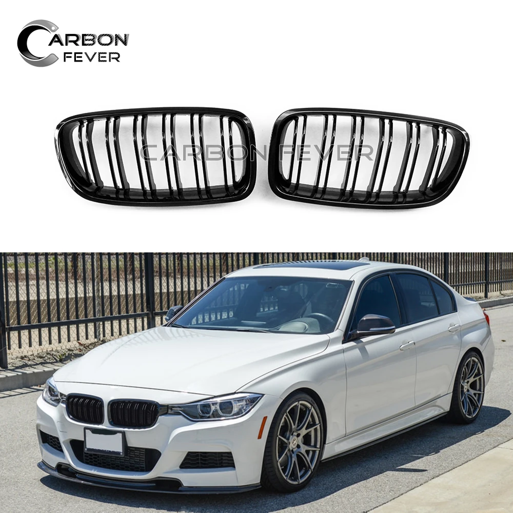 Углеродное волокно/ABS передний бампер гоночная решетка для BMW 3 серии F30 F31 2012 2018 2