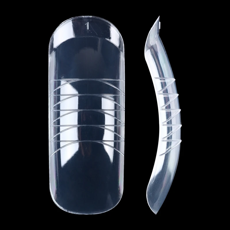 Поли гель для наращивания ногтей 14 широкий размер Большая кривая Форма двойная