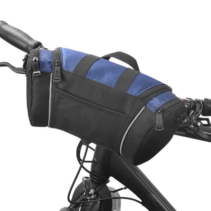 

B-SOUL Bike Handlebar Waterproof Bag Bike Front Top Tube Bag Cycling Pouch Bicycle Tool Bag Pannier Handbag Shoulder Bag