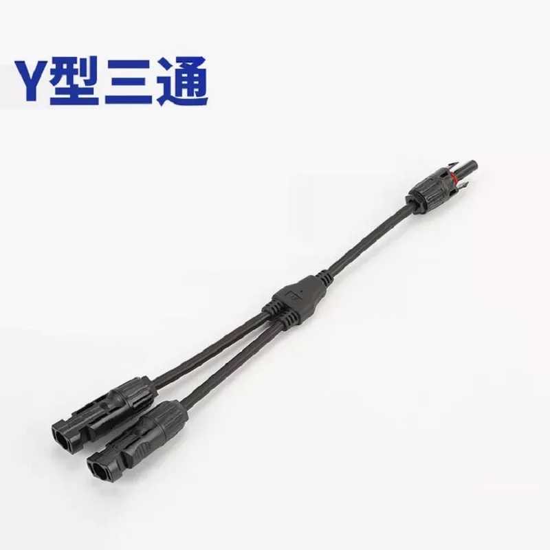 Y-разветвляющаяся параллельное подключение Электрический Солнечный разъем