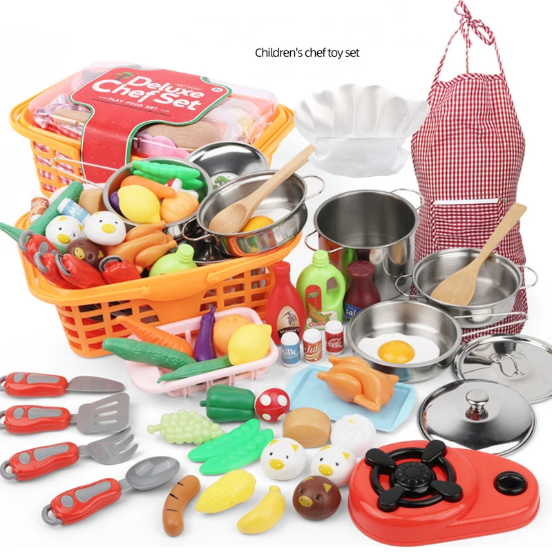 

Игрушки для кухни 42 шт./компл. детские игрушки для ролевых игр имитация кухни набор игрушек для мальчиков и девочек режущие музыкальные пова...