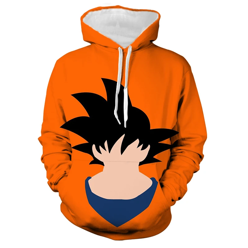 

New 3D printed funny cartoon hoodie unisex casual shoes summer strong son Japanese anime hooded sweatshirt
