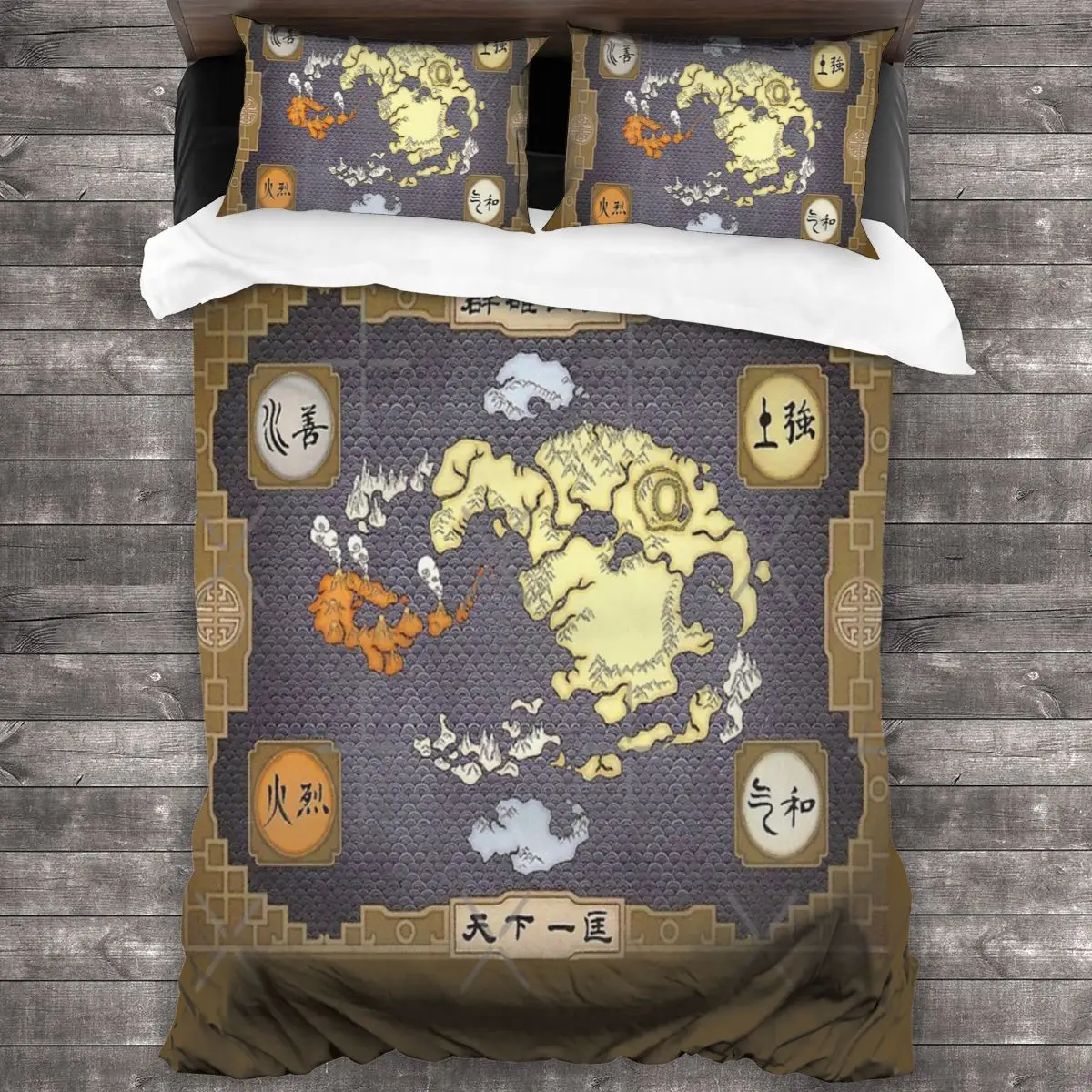 

Avatar The Last Airbender Map 1 Linens Bedspread Bedding Set Duvet Cover Bed Covers Duvet Covers Bed Linen 1 5 Sp