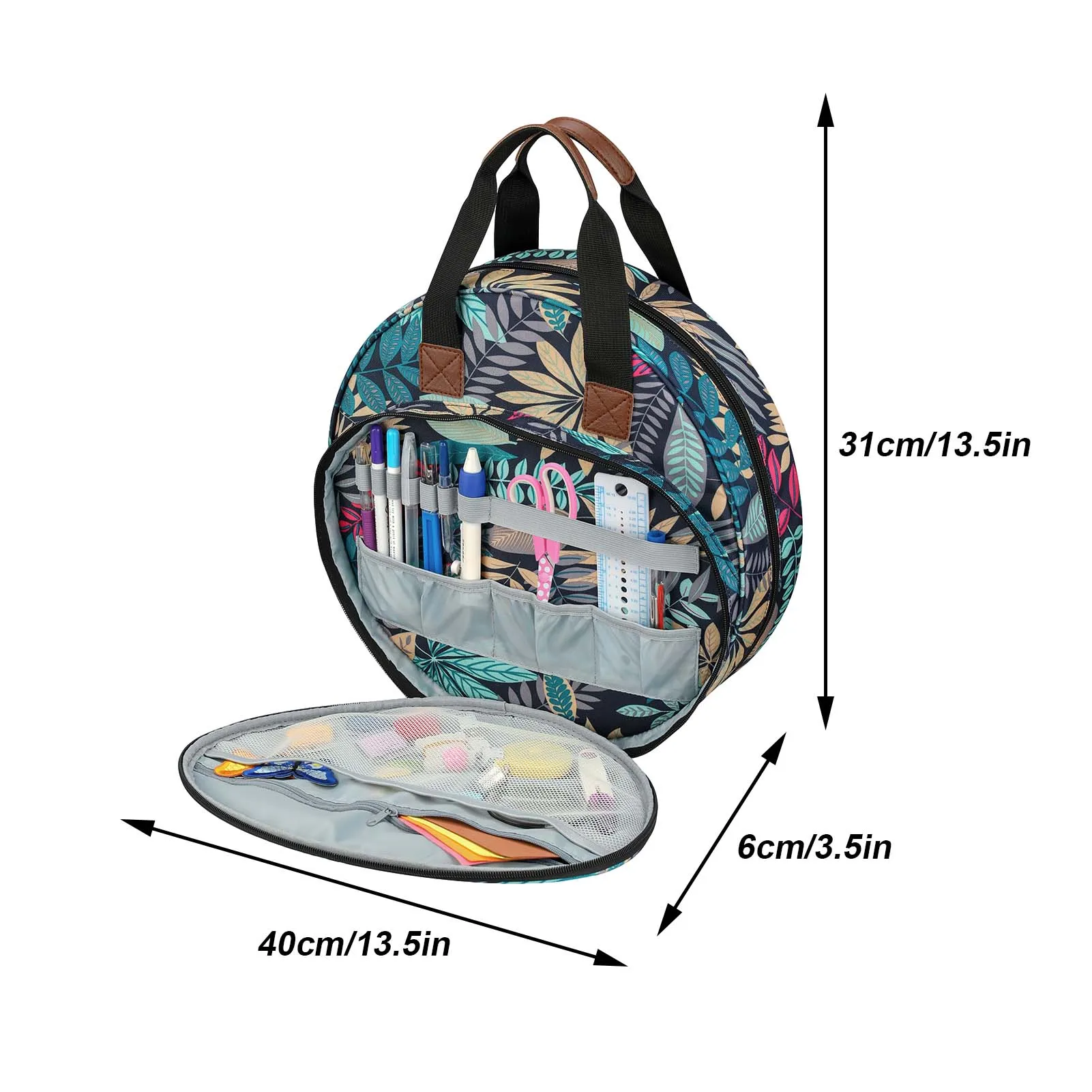 

DIY Embroidery Tool Storage Bag Cross Stitch Set Storage Durable Portable Bag For Embroidery Items Organizer Dropshipping