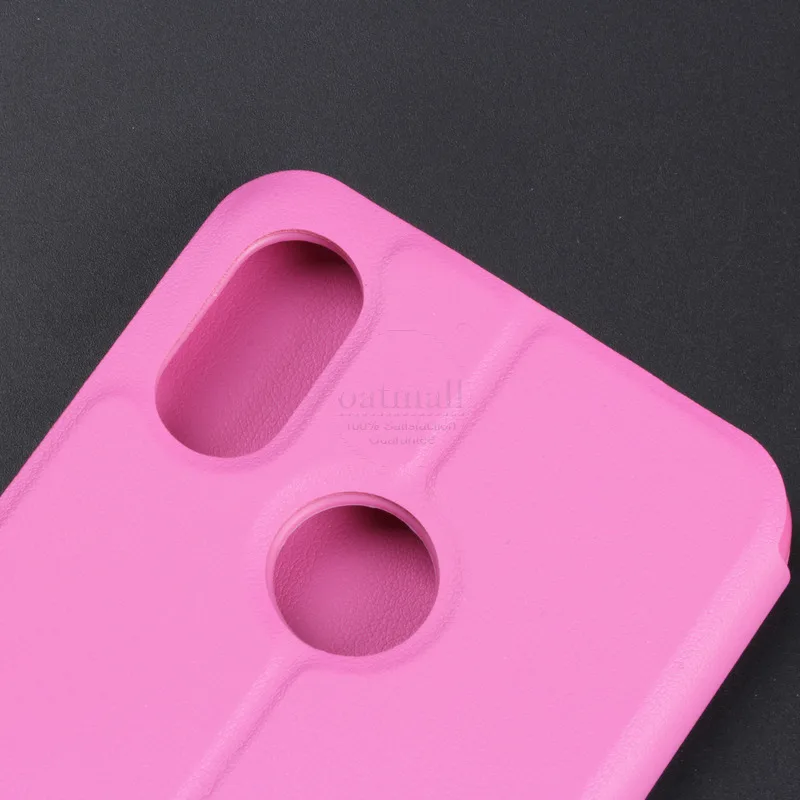 Роскошный умный флип-чехол из искусственной кожи для Xiaomi Redmi Note 7 чехол с