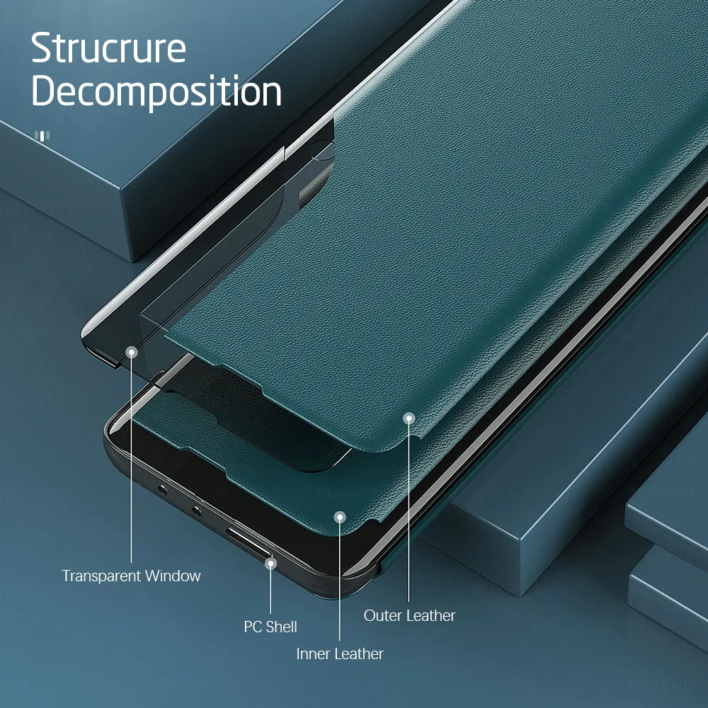 

Side Window Leather Flip Case For Samsung A21s A217F Cover On The For Samsung Galaxy A42 5G A21 S A2 A4 A 2 1 21s 4 2 42 fundas