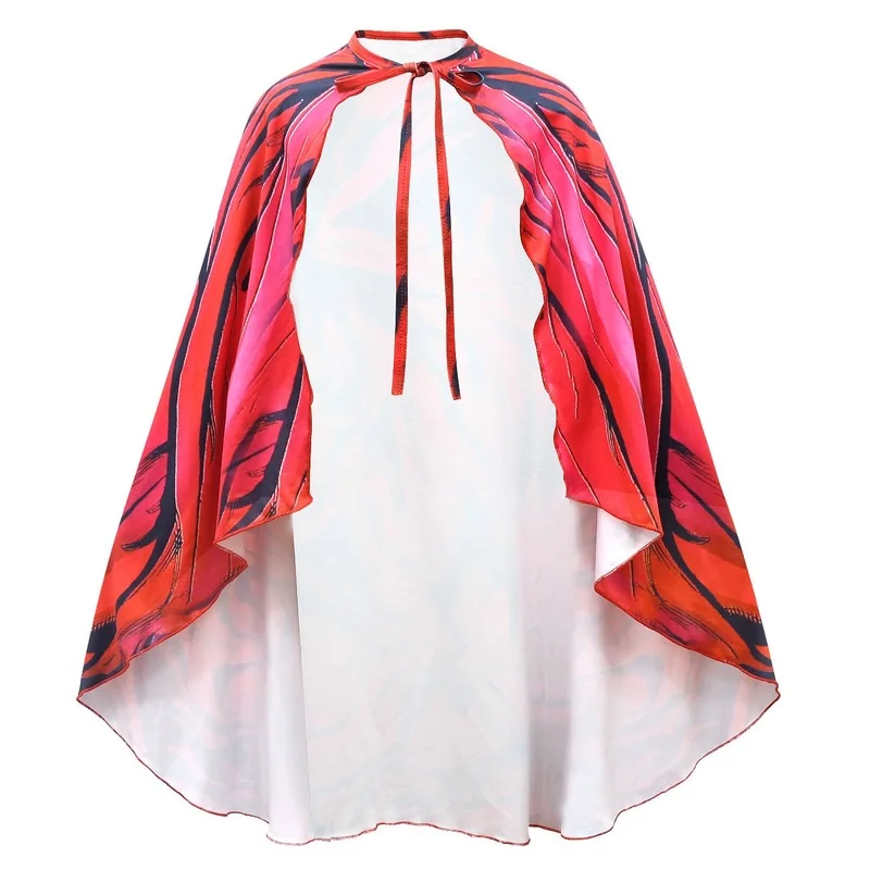 

Superheroine Halloween Scarlet Cosplay Witch Costume High Quality Vision Wanda Maximoff Battle Outfit Girl's clothing