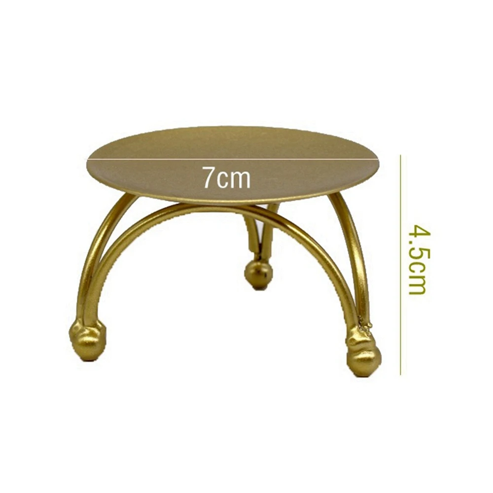 2 шт./компл. геометрический Круглый Подсвечник украшение для дома и свадьбы