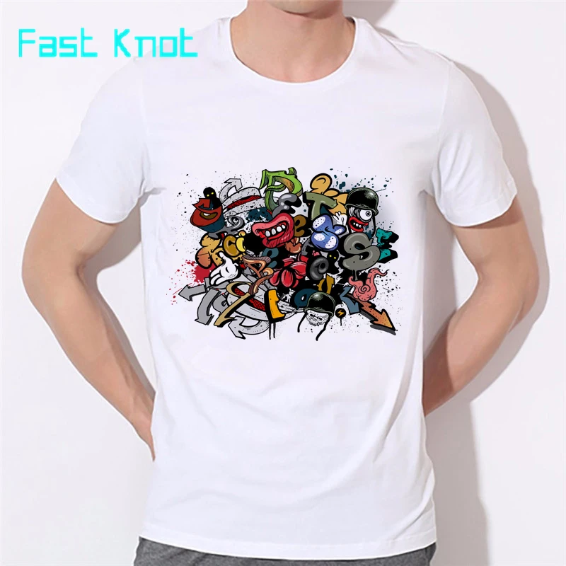 Новые модные мужские уличные футболки в стиле хип хоп футболка с короткими