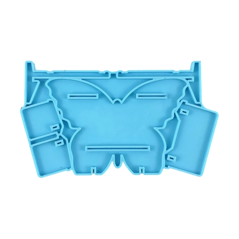 

R2LE Butterfly Jewelry Storage Holder Epoxy Resin Mold Display Rack Silicone Mould
