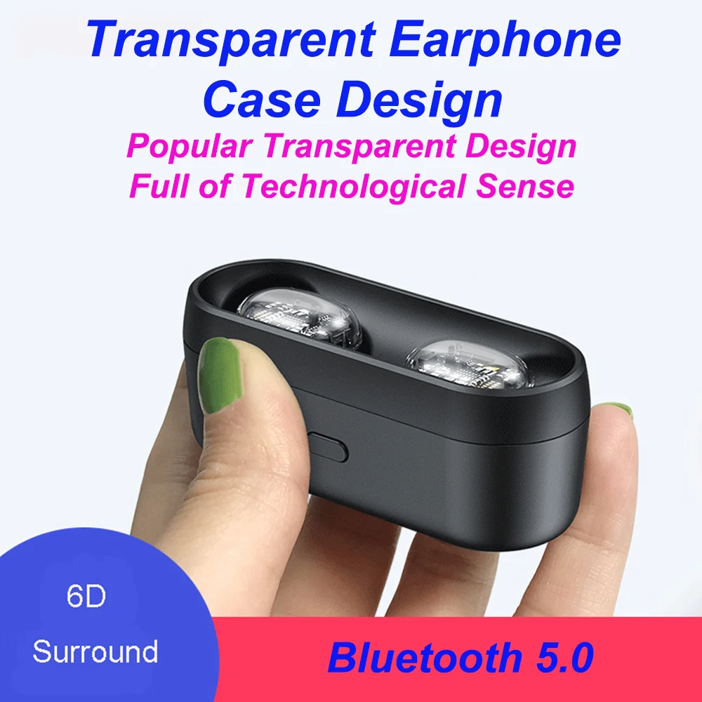 M13 Bluetooth 5 0 наушники Беспроводная стерео музыка Спорт водонепроницаемый