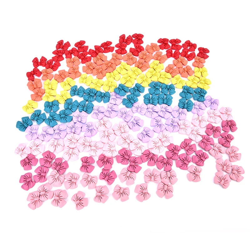 

20Pcs Resin Bowknot DIY Handmade Accessories Earrings Necklaces Decorations