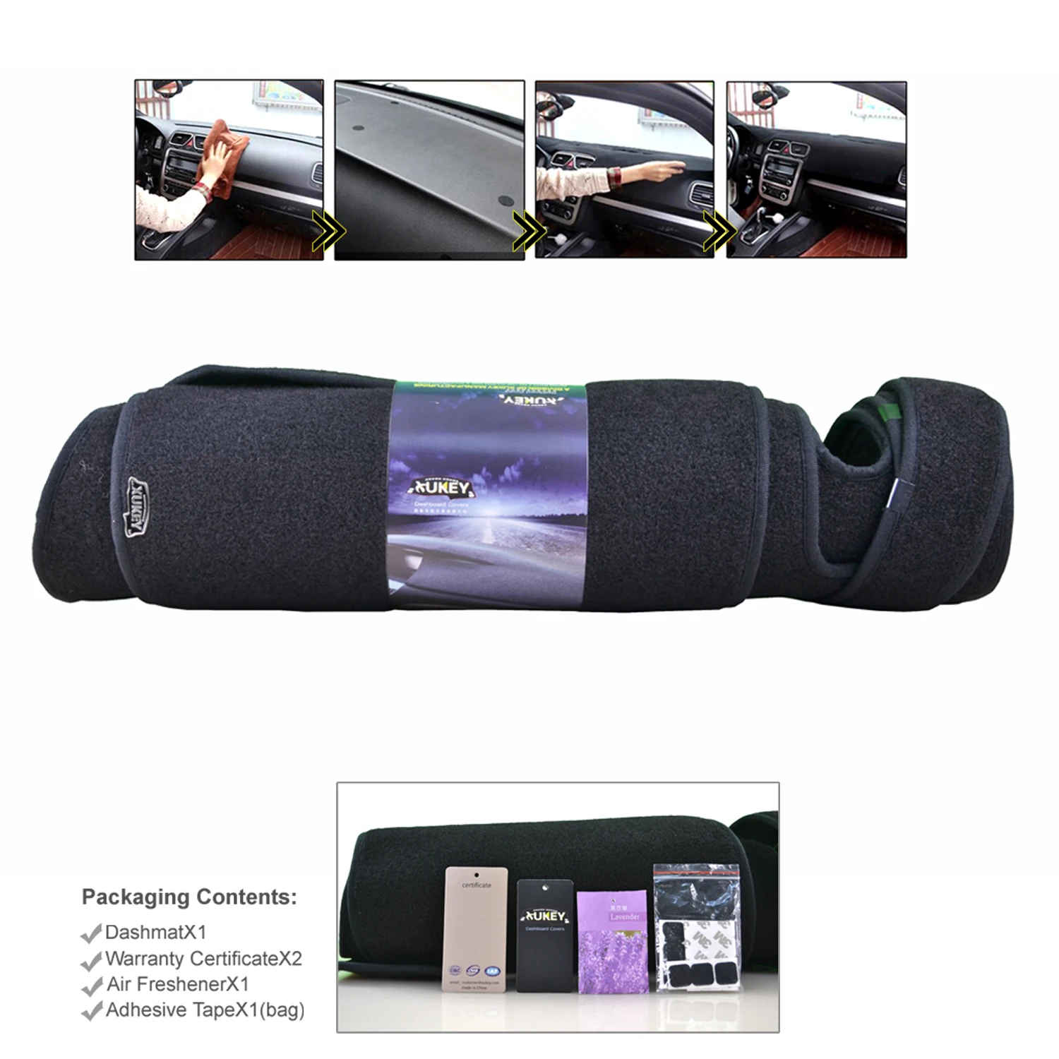 Коврик для приборной панели чехол Солнцезащитный коврик панель Toyota Corolla Axio Fielder - Фото №1
