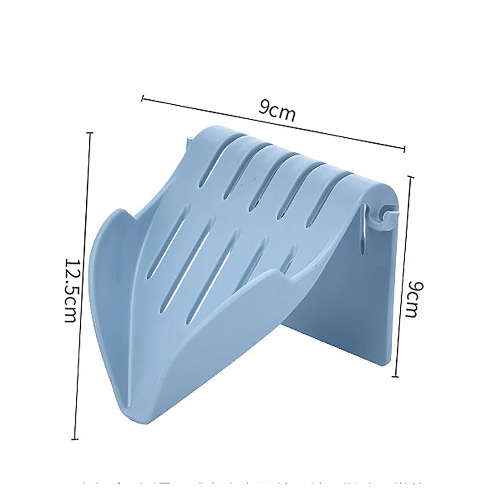 

In Stock Drain Soap Box Suction Cup Soap Dish Bathroom Organizer Storage Box Plastic Tray Holder Wall Mounted Box Punch-Free New