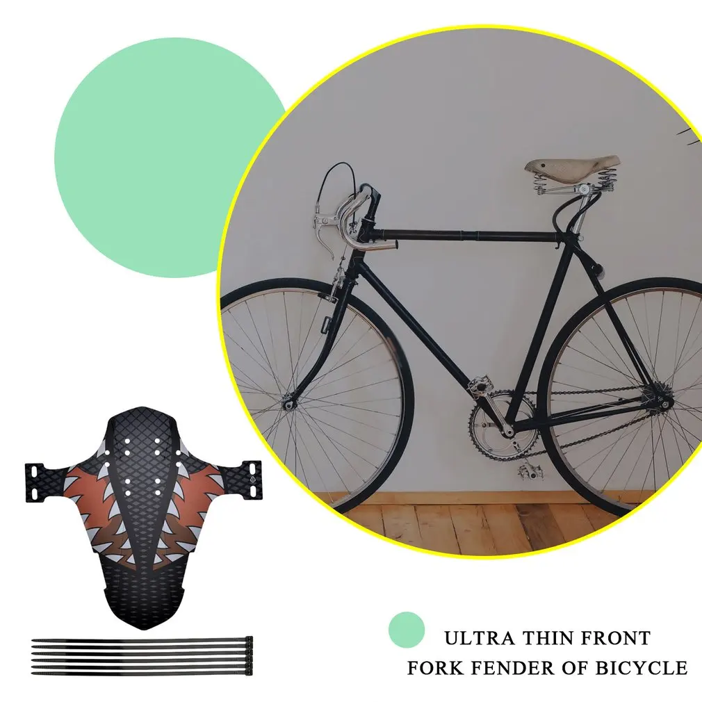 

Ultra-Thin MTB Road Bike Mud Flaps Cycling Bicycle Wings Front Bicycle Mudguard For Mountain Bike Fenders Bicycle Fender