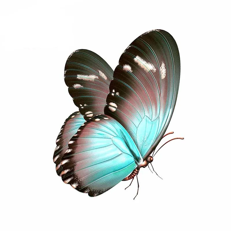 

13cm X 9.9cm For Butterfly Car Accessories Stickers Graffiti Decal Personality Graphics Car Door Protector Decor
