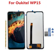 New Original For Oukitel WP15 Cell Phone LCD Display Repair Touch Digitizer Assembly Glass Panel Change 6.5inch WP15 LCD Parts