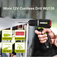 worx wu130 12v brushless motor drill cordless electric drill screwdriver 30n m power tools free return