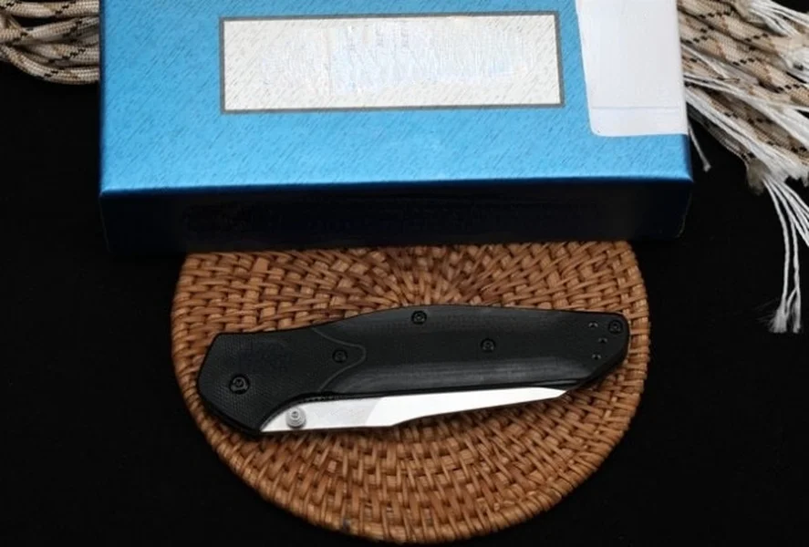 Нож-бабочка Inknife BM940 940 лезвие D2 Черная Ручка G10 тактический карманный складной нож
