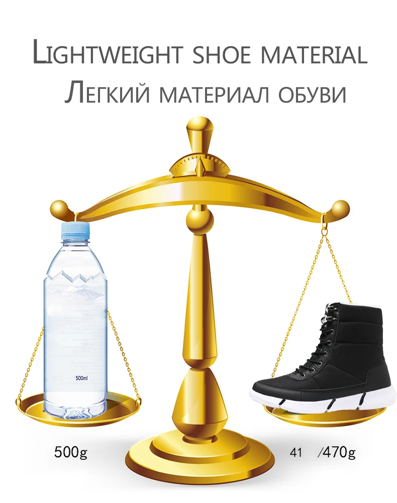 UPUPER/зимние ботинки; мужская обувь с мехом; Плюшевые Теплые водонепроницаемые повседневные мужские зимние ботинки; кроссовки унисекс; большие размеры 36-48