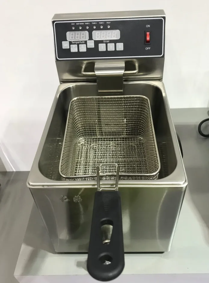 Бесплатная доставка Электронная масляная фритюрница 8 л/6 л/4 л для пончиков