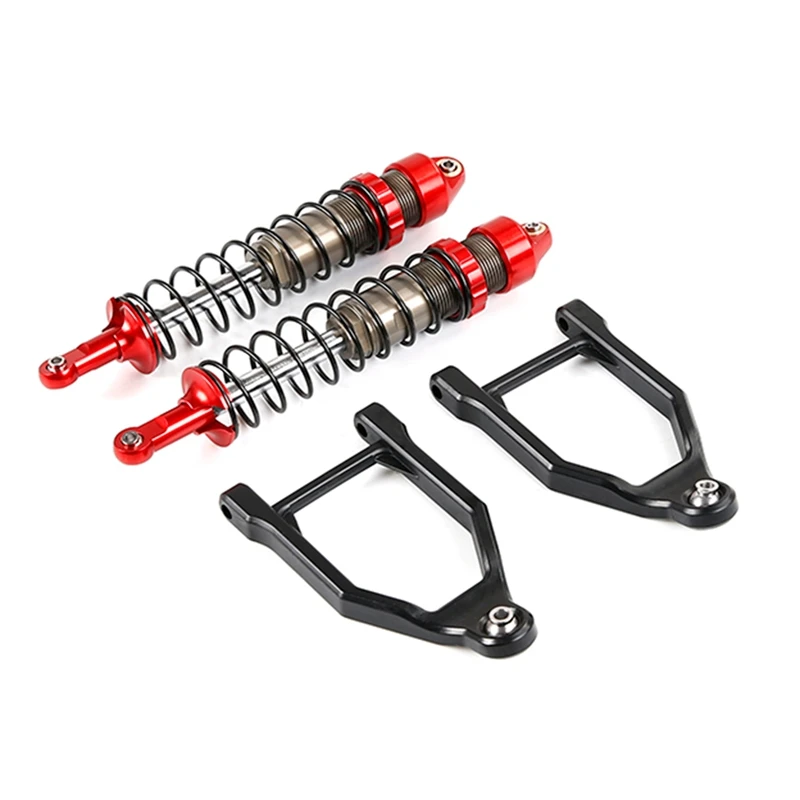 

CNC 10mm Metal Front Shock Absorber Set for 1/5 Hpi Rovan KM Baja 5B Rofun Baha TRUCK RC CAR Toys PARTS