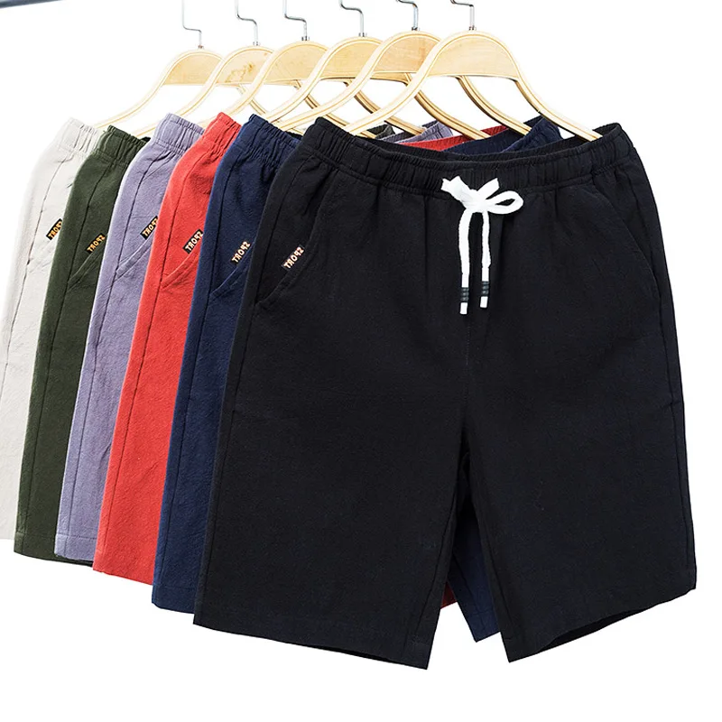 

2021 Summer Thin Casual Pants Men's Shorts Five-point Pants Loose Casual Beach Pants Men's Fashion Casual Pants Men's Shorts