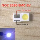 Светодиодная подсветка EVERLIGHT 1-2 Вт 3030 6 В, холодная белая ЖК-подсветка для ТВ, ТВ, приложение 62-123TUN2CF115145N68SBF-T, 30 шт.