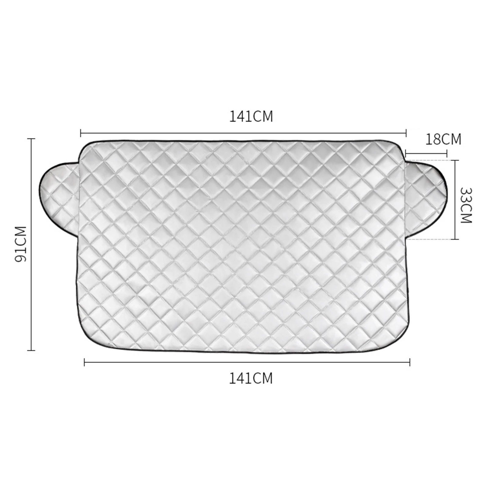 

Winter Waterproof Car Covers Car Snow Cover Thickened Anti-frost Windshield Hood Anti-frost Outdoor Snow Front Glass Cover Hot