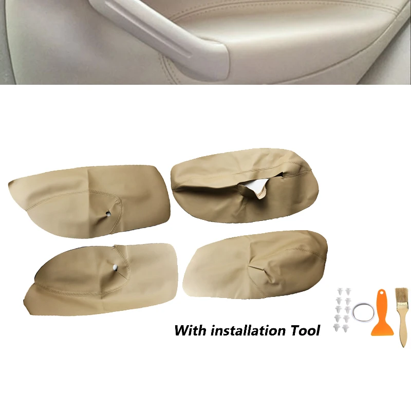 Автомобиль микрофибра кожа дверь подлокотник крышка межкомнатные двери панель