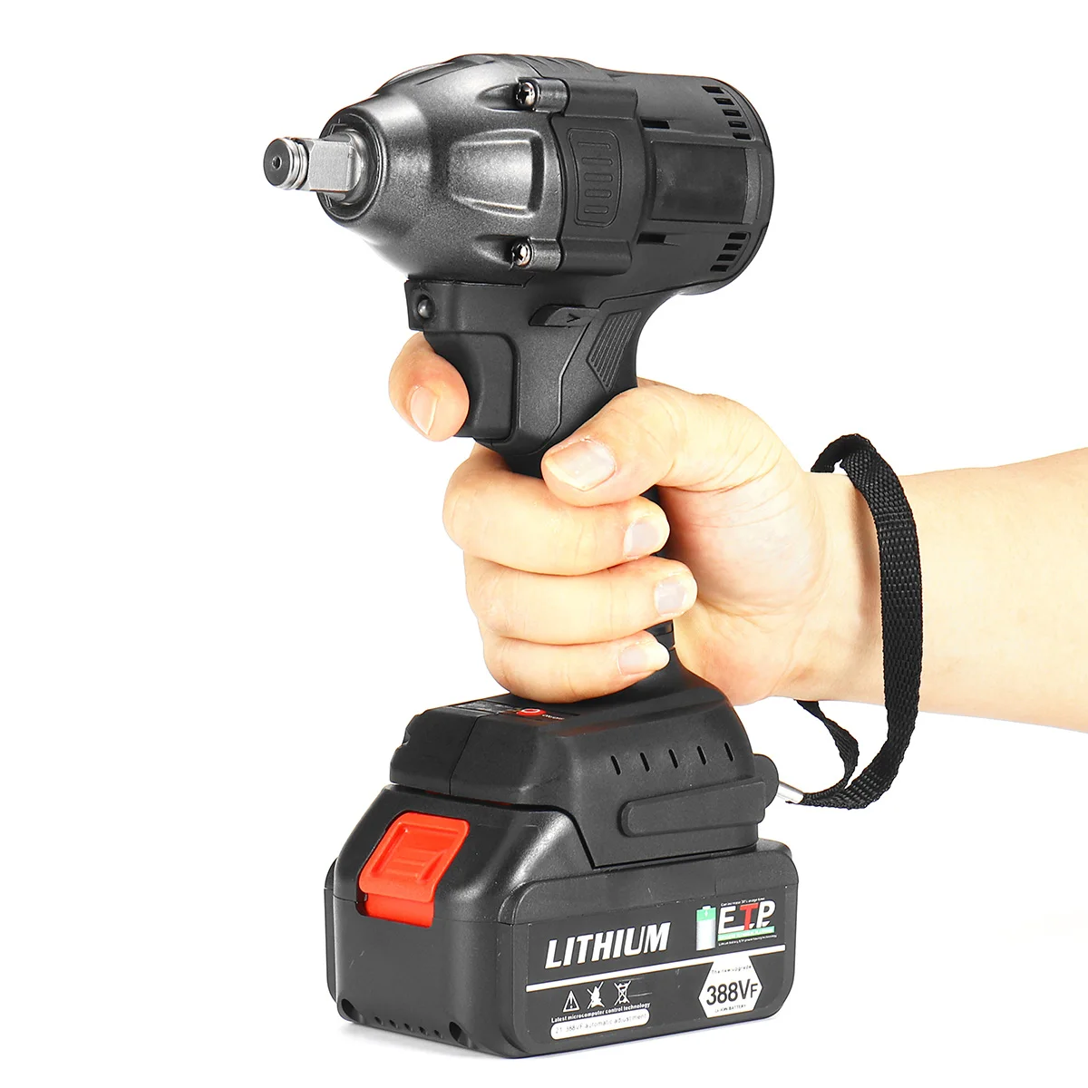 Электрический ударный гайковерт WOLIKE бесщеточный беспроводной Перезаряжаемый