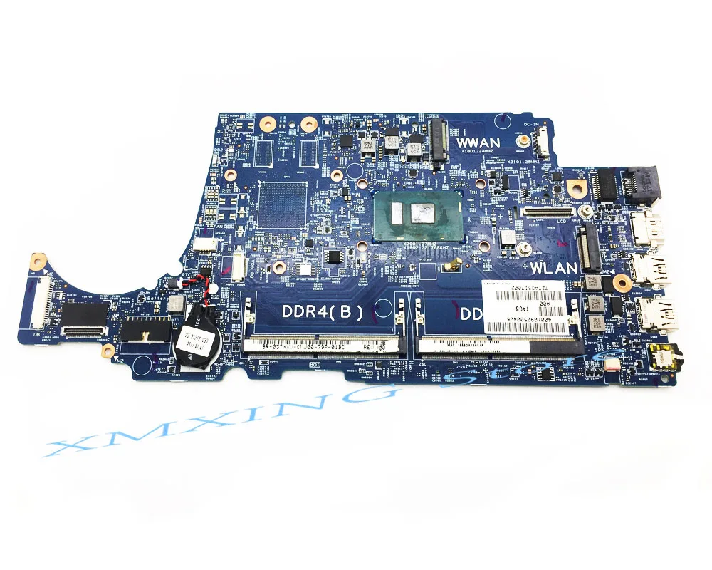 FULCOL для DELL Latitude 3480 3580 материнская плата ноутбука I7-7500U CPU D5FVH 16852-1 BR-03TXXV 03M9H8 3M9H8