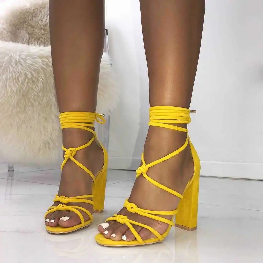 

summer new 2021 the new Roman high heel