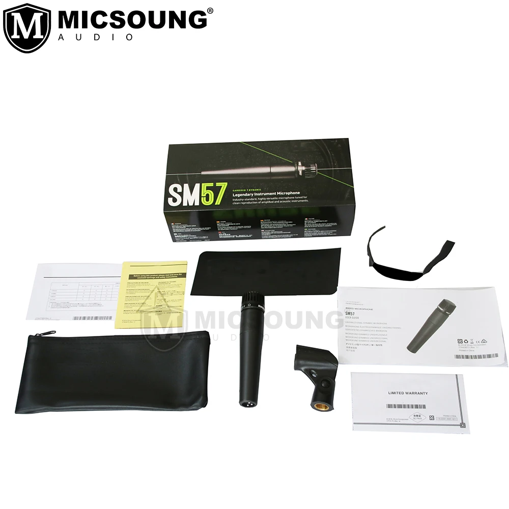 Новая упаковка SM57 LC кардиоидный динамический микрофон sm57 проводной чистый звук