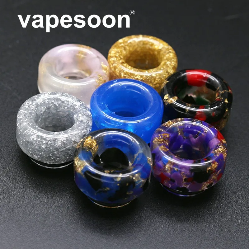 

1/10/20/50pcs 810 Anti-frying Oil Drip tip Resin 810 Drip Tip Snake Resin For RDA Atomizer Wide Bore Mouthpiece E-Cigarette Acce