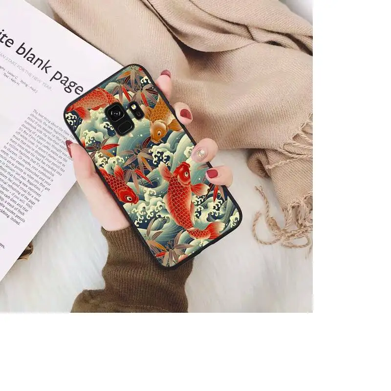 

Japanese style Phone Case For Samsung Galaxy S20 S10 Plus S10E S5 S6 S7edge S8 S9 S9Plus S10lite 2020
