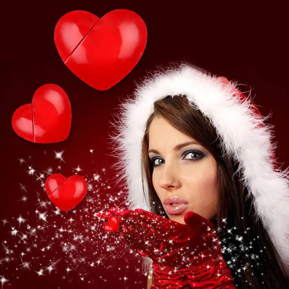 1 шт. жидкая помада в форме сердца с глазурью |